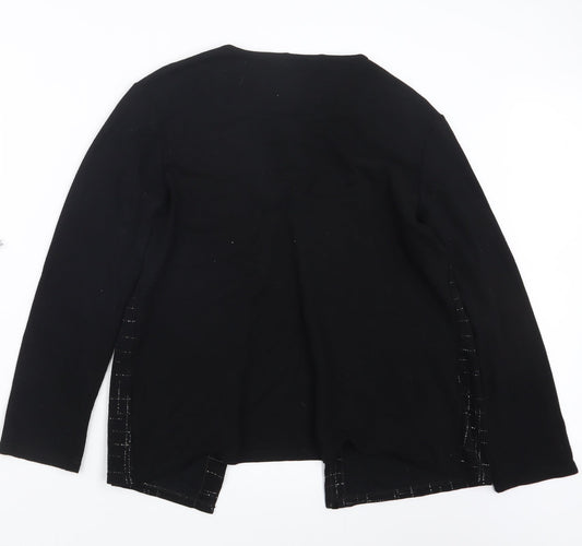 Bonmarché Womens Black Cardigan Jumper Size M