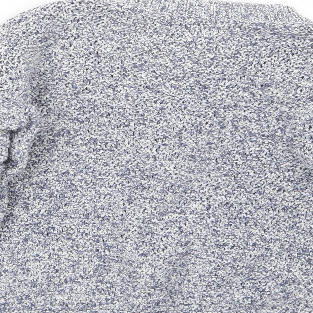 Womens UK Size 8 Marks and Spencer Blue Pullover Jumper