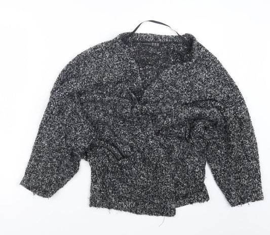 Womens UK Size 10 Atmosphere Black Cardigan Jumper