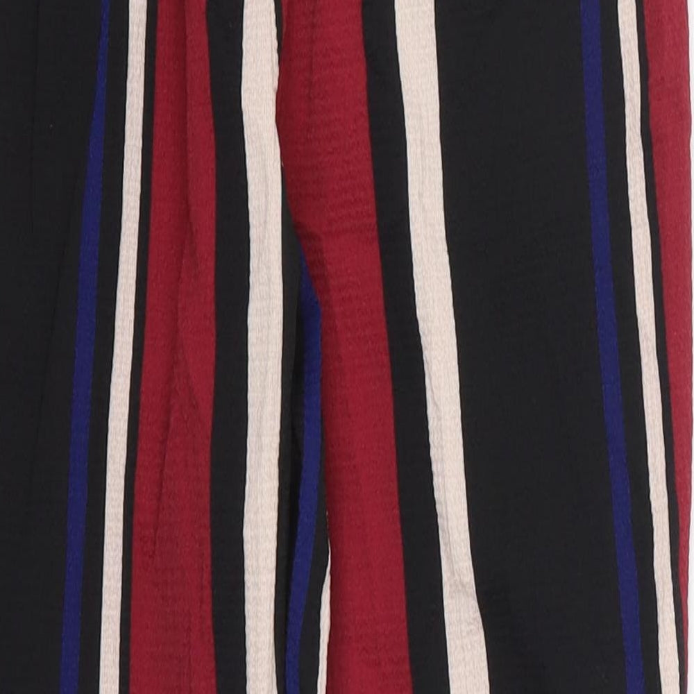 Womens UK Size 8 PRETTYLITTLETHING Regular Fit Multicoloured Trousers