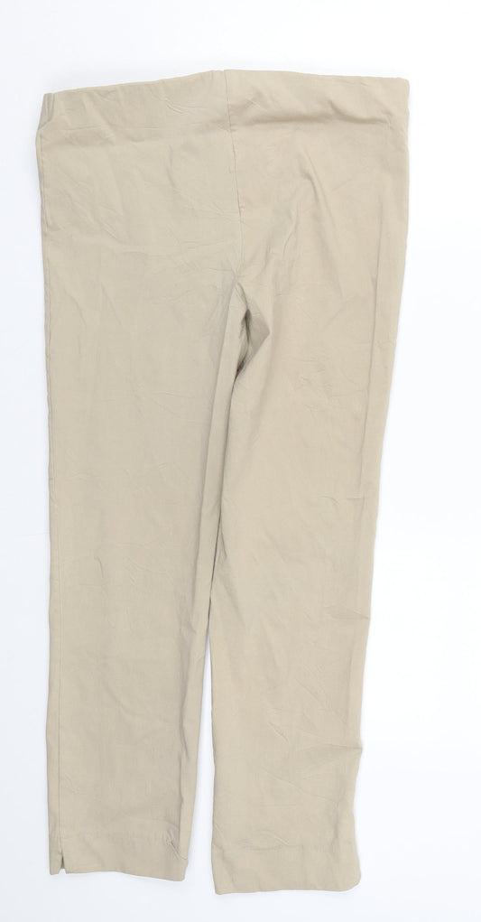 Lila La Tigresse Womens Beige Carrot Leggings Size 33 in L24 in