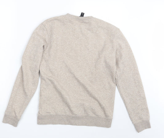 Womens UK Size XS H&M Beige Pullover Jumper