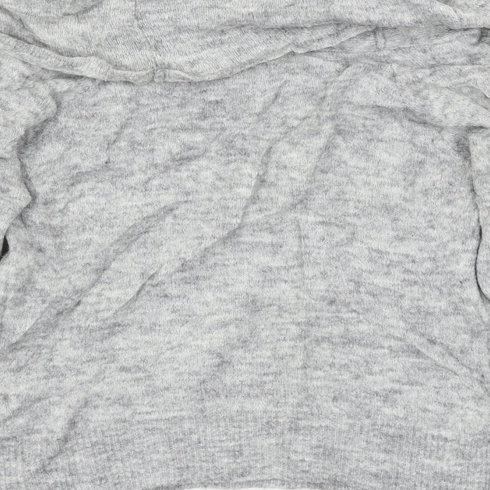 Womens UK Size XS Divided by H&M Grey Pullover Jumper