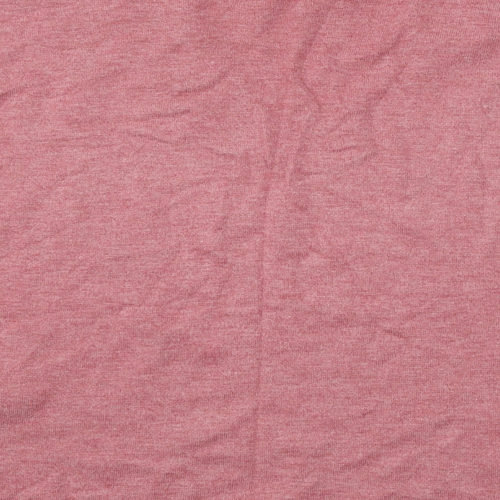 Brand and care label for Only Carmakoma women’s pink knit jumper, size UK 14