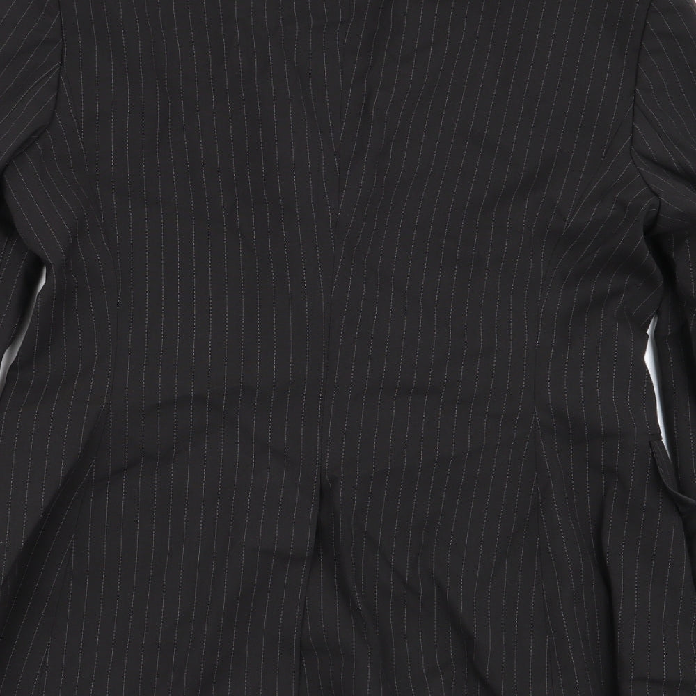 Womens UK Size 12 Preworn Regular Black Blazer