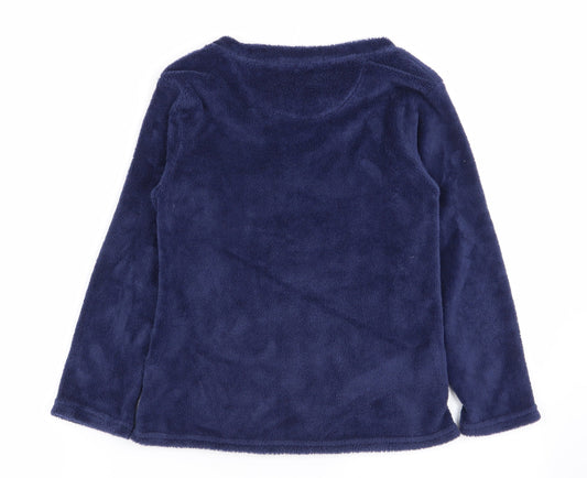 just like you Girls Blue Batik Top Pyjama Top Size 10-11 Years