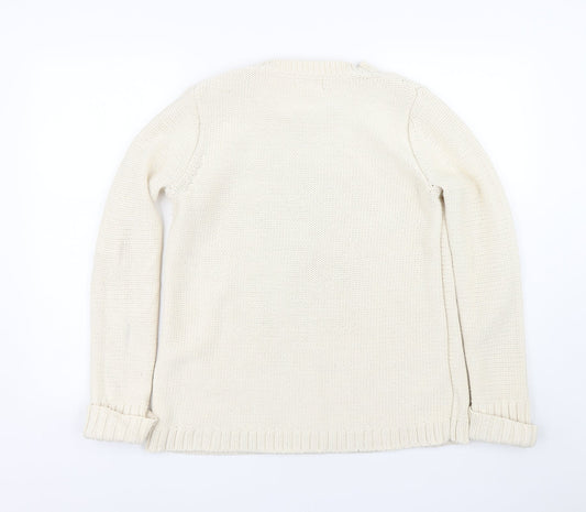 Cambridge Womens Beige Pullover Jumper Size XL