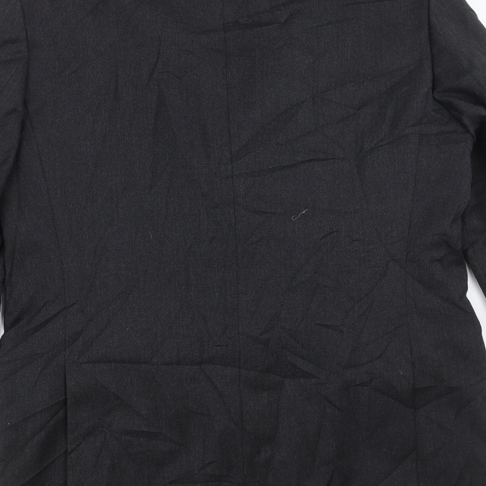 Mens UK Size 38 GREENWOODS Regular Grey Suit Jacket