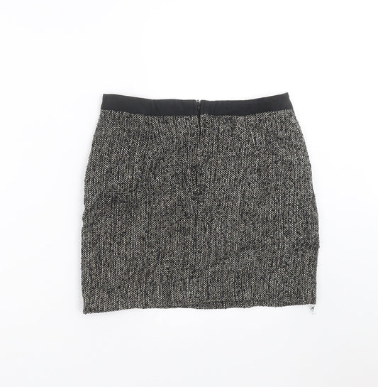 George Womens Black Mini Skirt Size 8