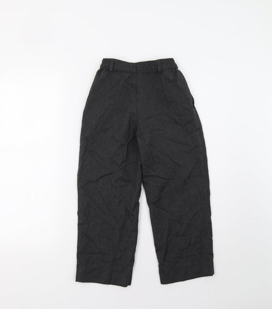 Marks and Spencer Boys Grey Trousers Size 9 Months - school wear