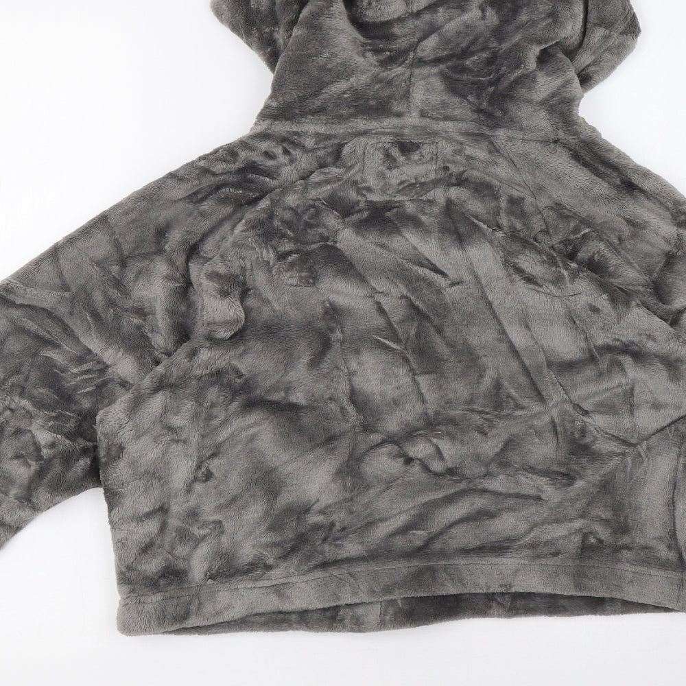 Hollister Womens Grey Pullover Hoodie Size XS