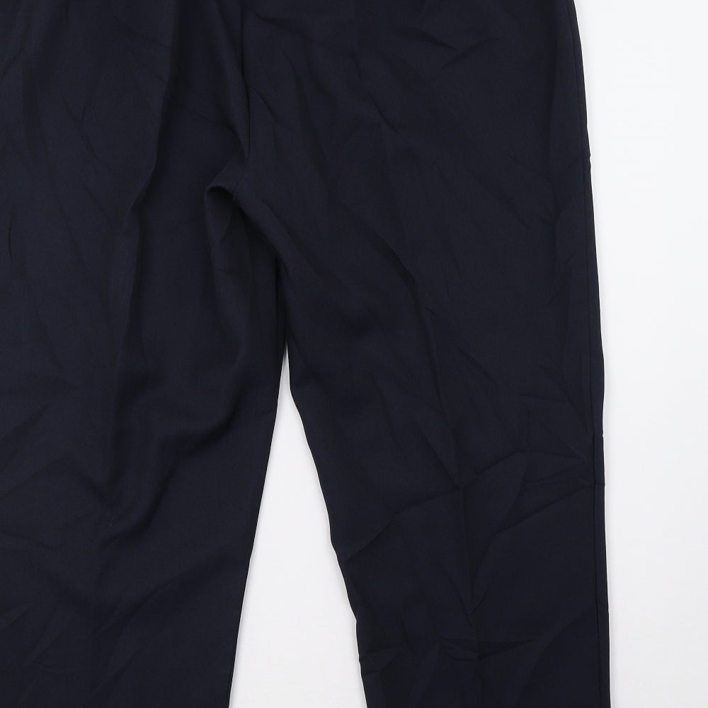 Womens UK Size 18 Isabelle Regular Fit Blue Trousers