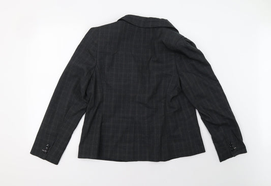 Primark Womens Grey Jacket Blazer Size 10