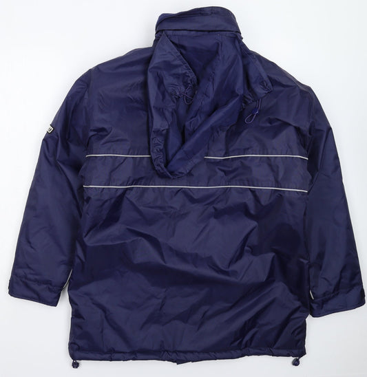 Mens UK Size XS Gaelic Gear Blue Rain Coat