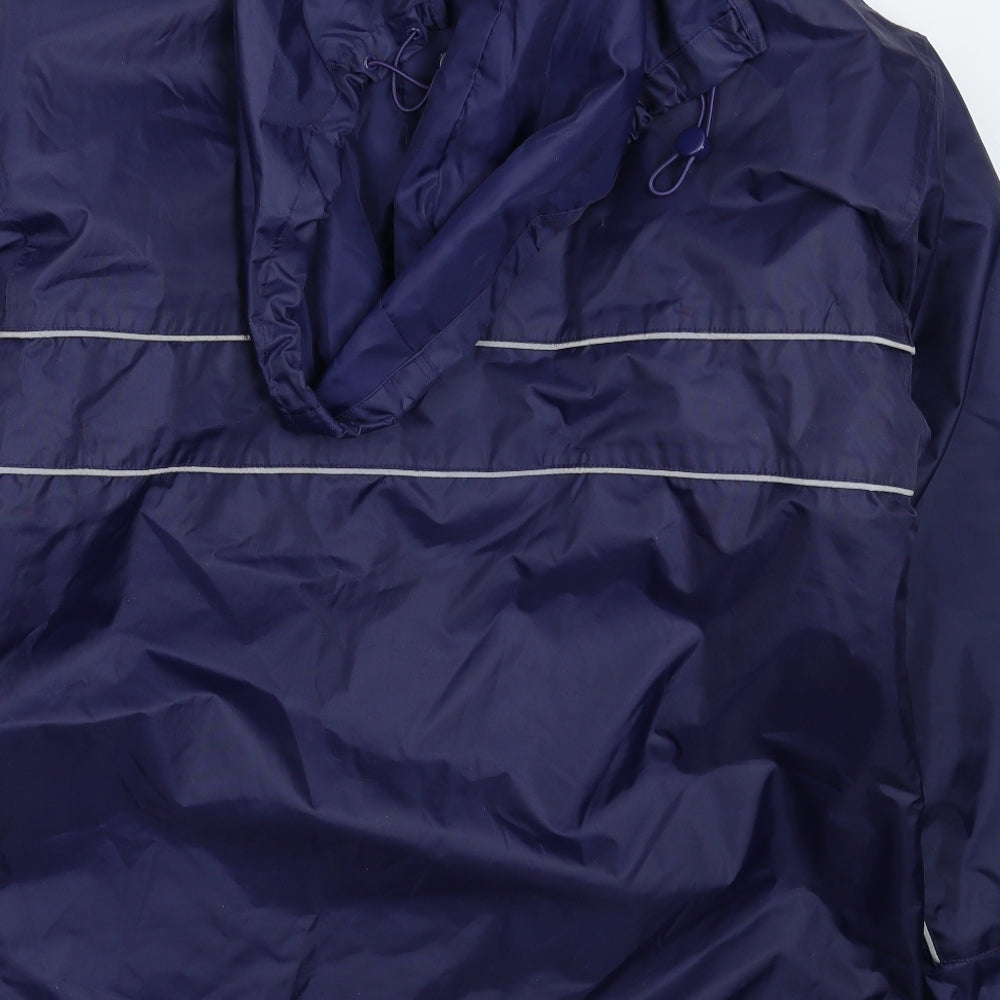 Mens UK Size XS Gaelic Gear Blue Rain Coat