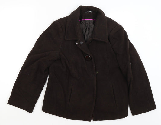 Womens UK Size 14 BM Brown Jacket
