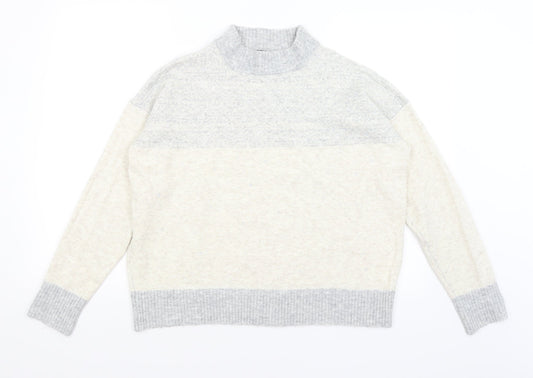 Womens UK Size 14 Atmosphere Ivory Pullover Jumper
