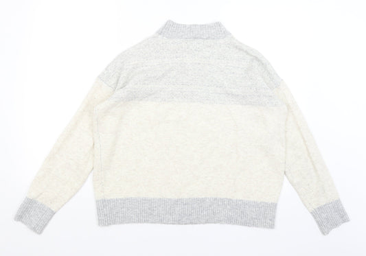 Womens UK Size 14 Atmosphere Ivory Pullover Jumper