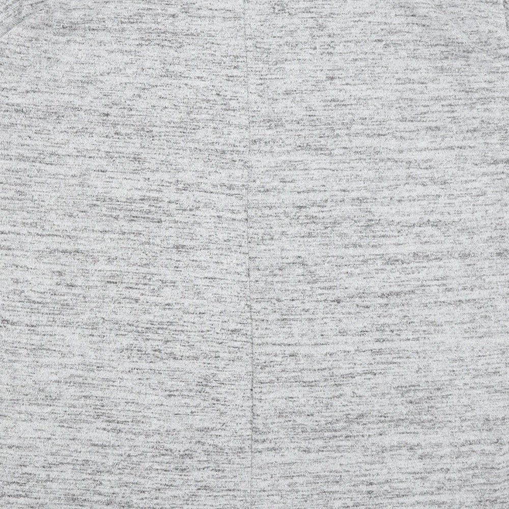 Dorothy Perkins Womens Grey T-Shirt Dress Size 12