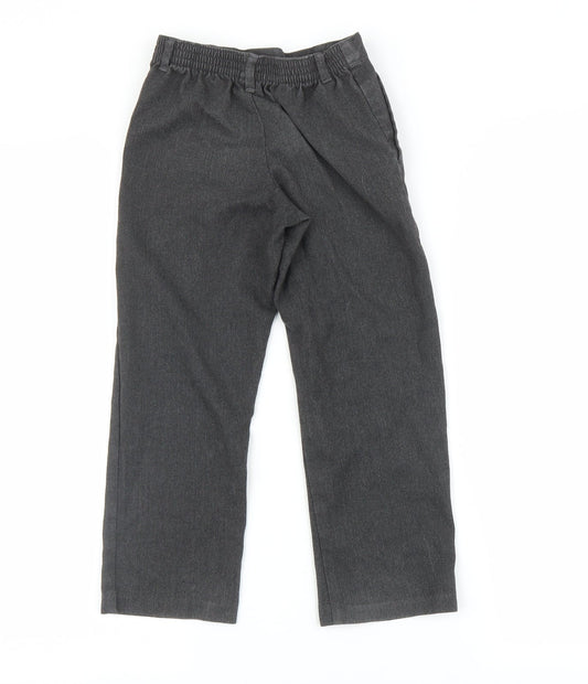 George Boys Grey Capri Trousers Size 5-6 Years - School Trousers