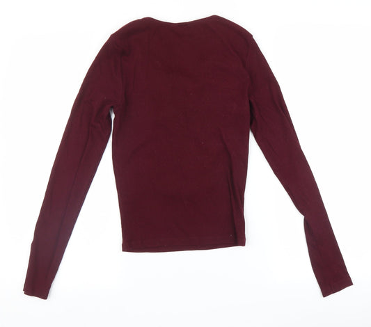 Womens UK Size 10 New Look Purple Pullover Jumper