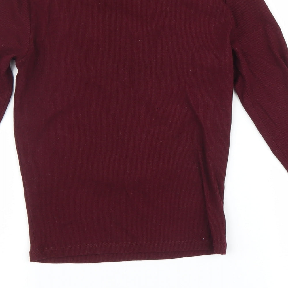 Womens UK Size 10 New Look Purple Pullover Jumper