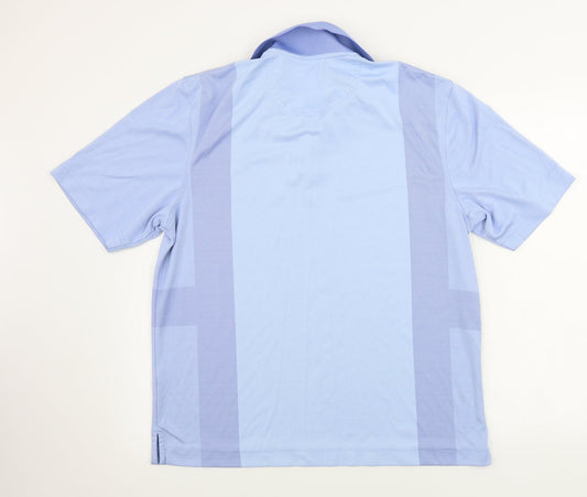 cool Mens Blue Polo Size M