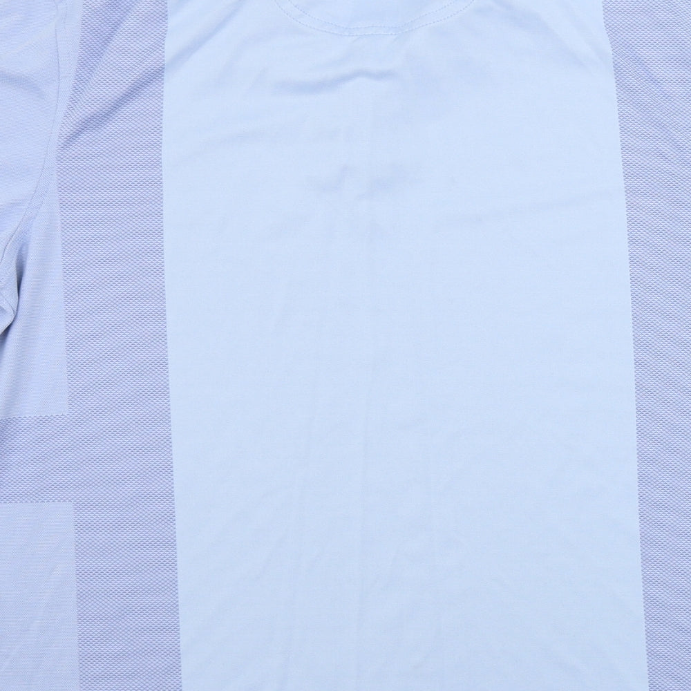 cool Mens Blue Polo Size M