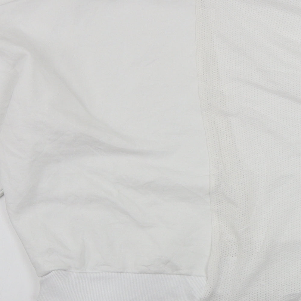 Womens UK Size M ASOS White Pullover Jumper