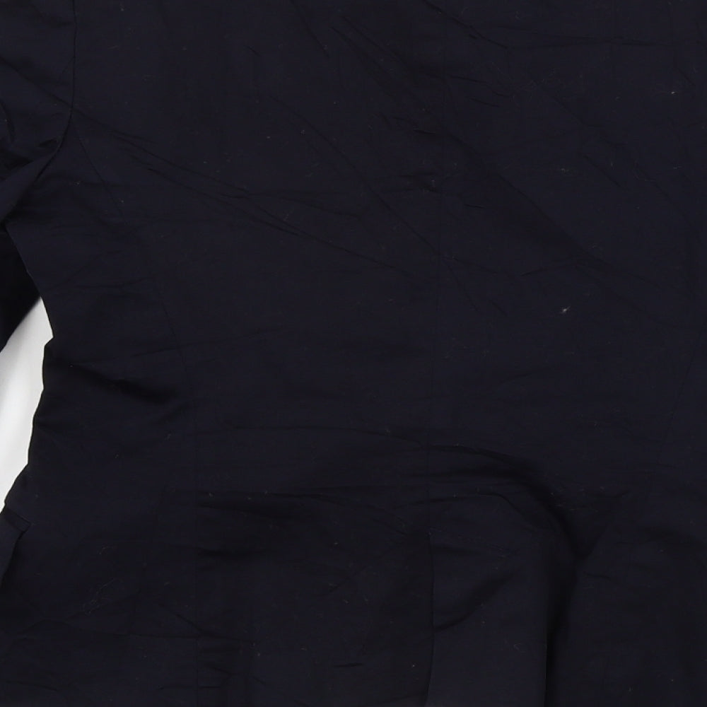 Womens UK Size M Zara Regular Blue Blazer