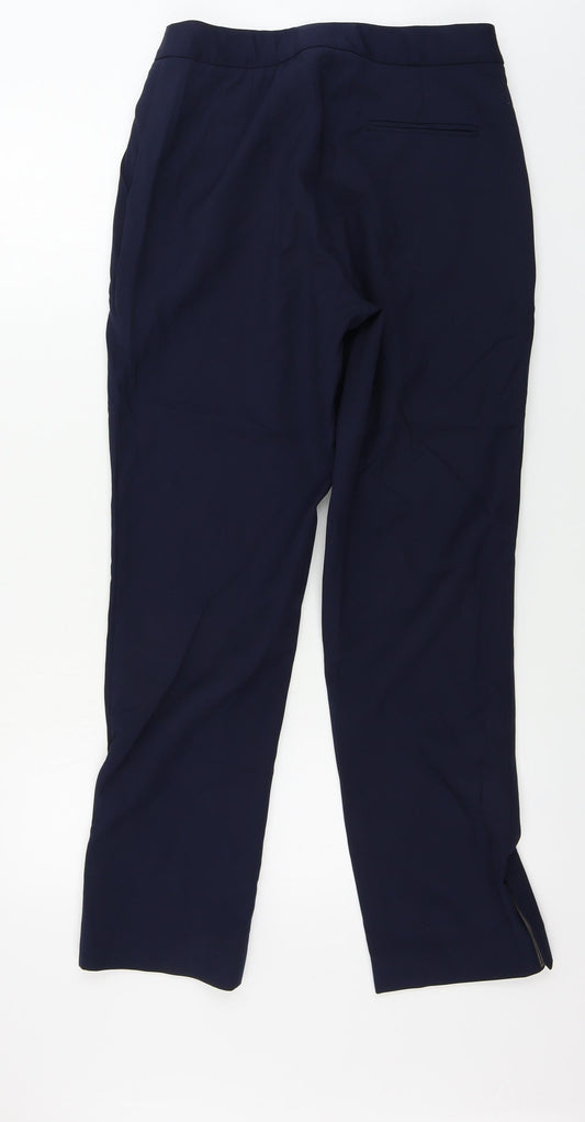 Womens UK Size 10 ASOS Regular Fit Blue Trousers