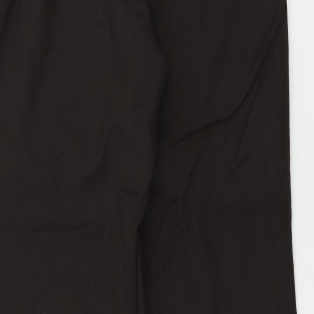 Womens UK Size 12 Damart Regular Fit Brown Trousers