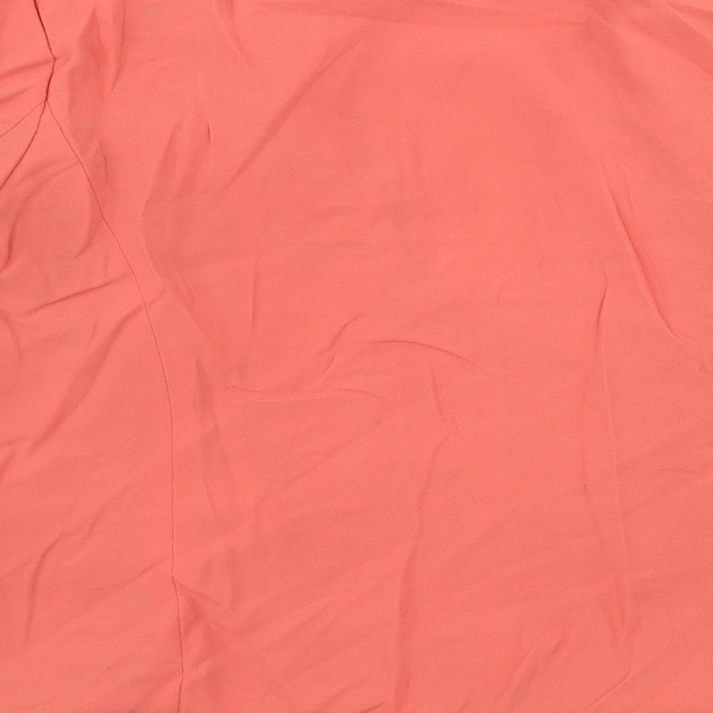 Brand and care label for Atmosphere women’s pink jacket blazer, size UK 12