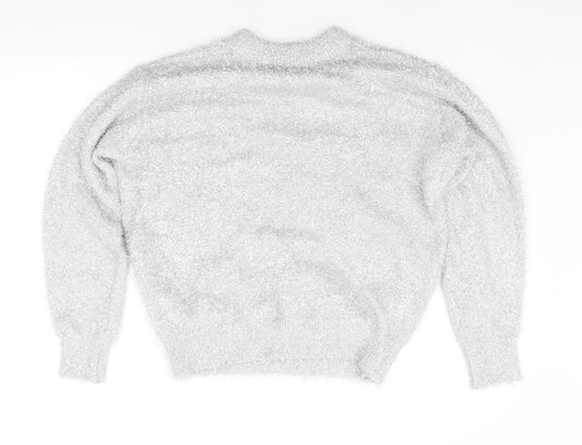 Womens UK Size L Esprit Grey Pullover Jumper