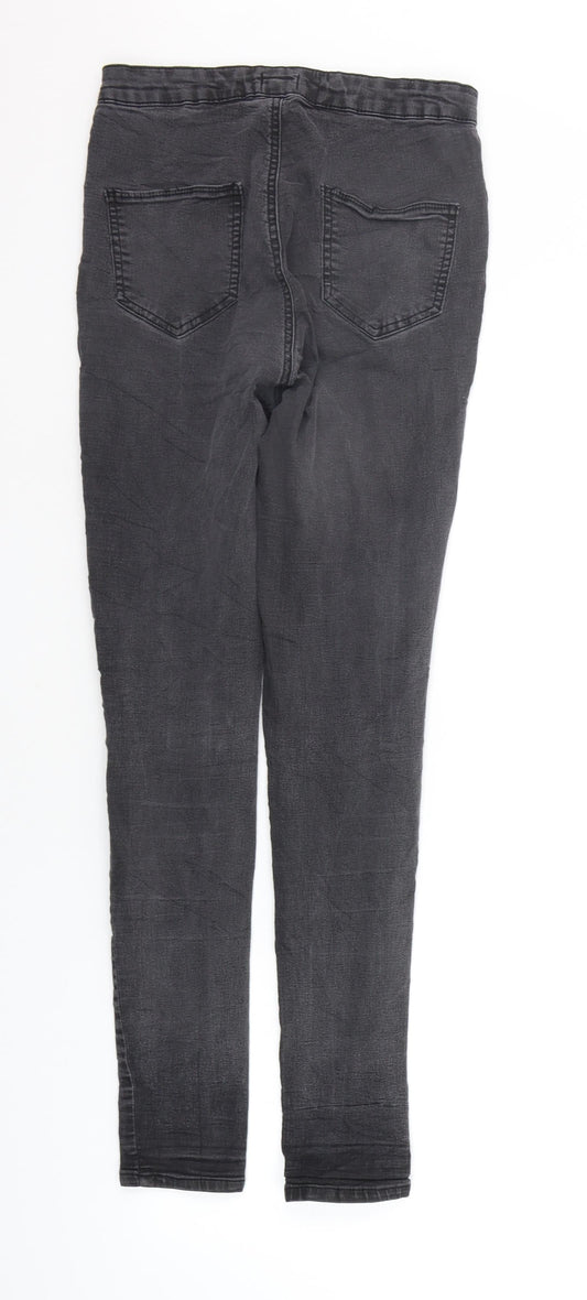 F&F Womens Grey Trousers Size 10 L27 in