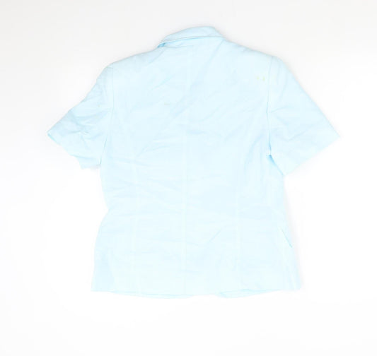 BHS Womens Blue Jacket Blazer Size 10