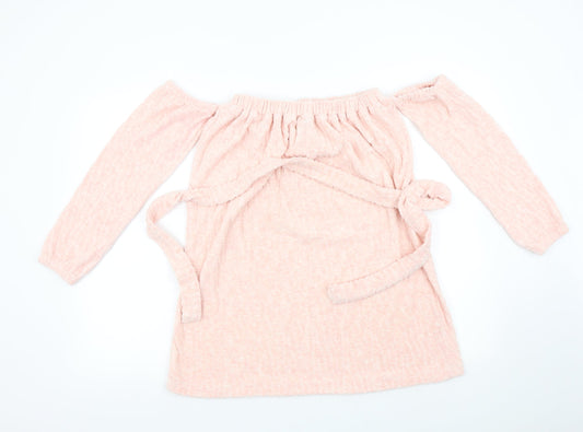 Womens UK Size 10 ASOS Pink Pullover Jumper