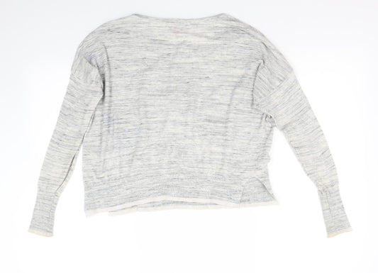 Womens UK Size 8 Only Grey Pullover Jumper