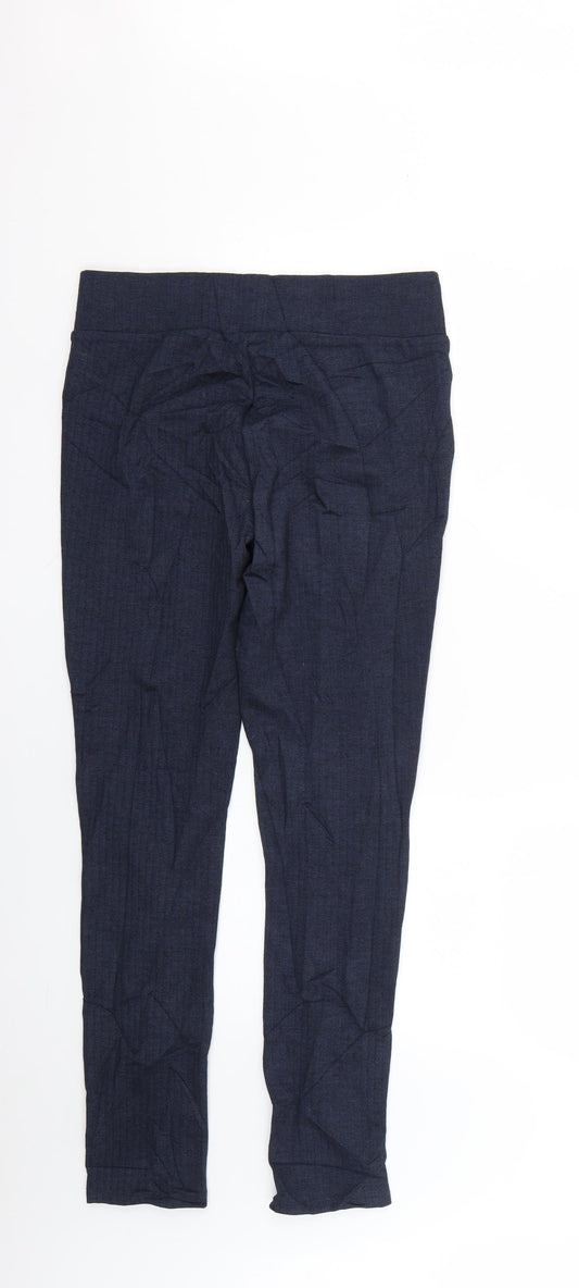 George Womens Blue Trousers Size 12 L24 in