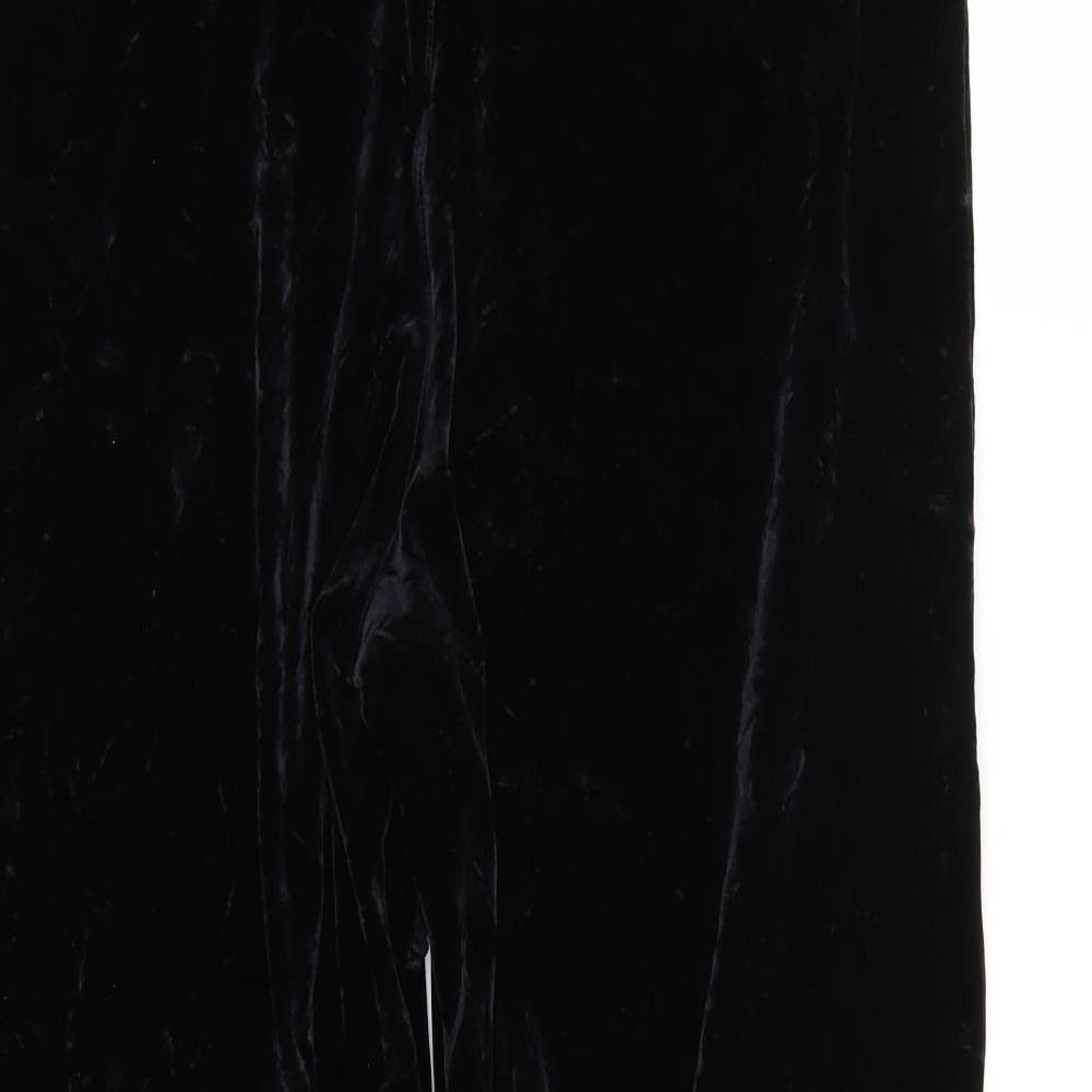 Brand and care label for designed for t women’s black trousers, size UK 18, 25-inch leg