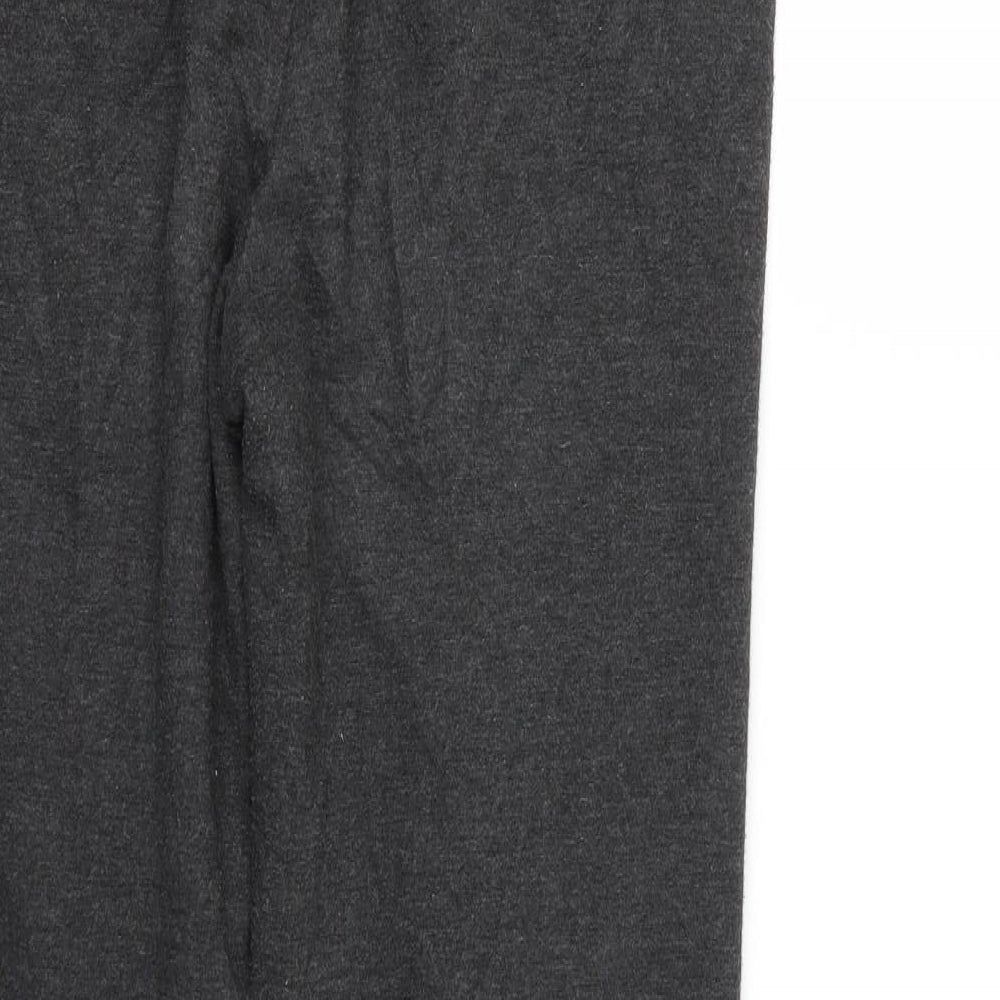 Classics Womens Grey Trousers Size 12 L28 in