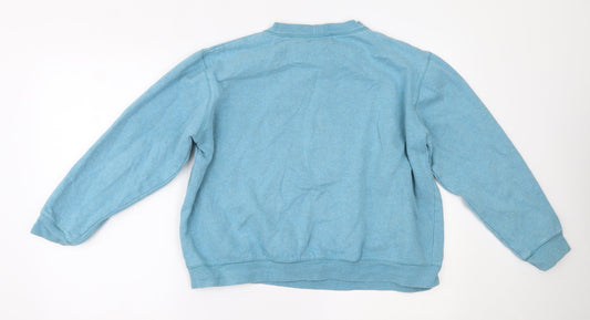 Damart Womens Blue Pullover Jumper Size 18