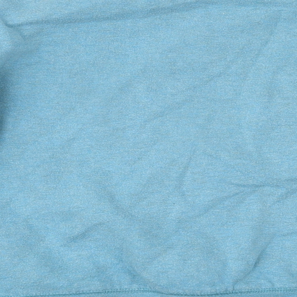 Brand and care label for Damart women’s blue jumper, size UK 18