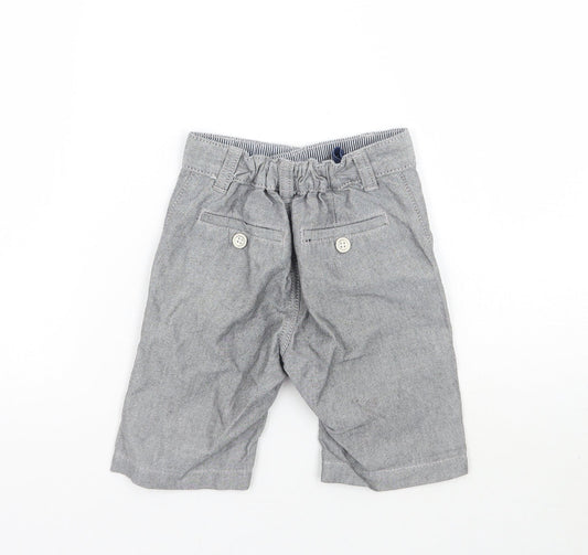 George Boys Grey Cropped Trousers Size 12-18 Months