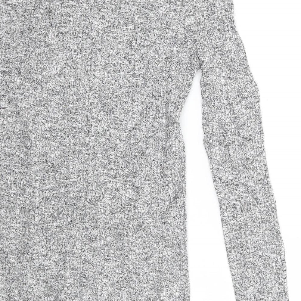 F&F Womens Grey Pullover Jumper Size 8