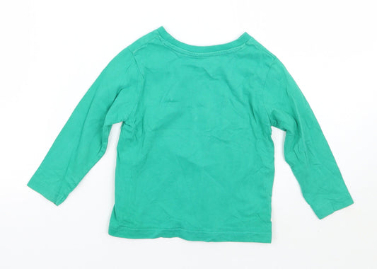 Nutmeg Boys Green Basic T-Shirt Size 2 Years