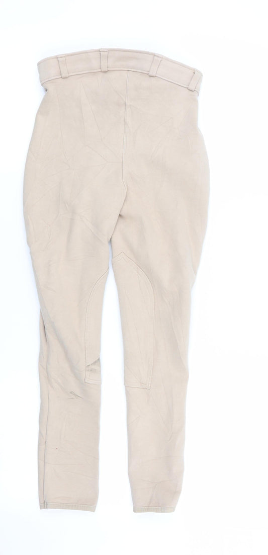 Crane Girls Beige Jegging Trousers Size 9-10 Years - Jodhpurs