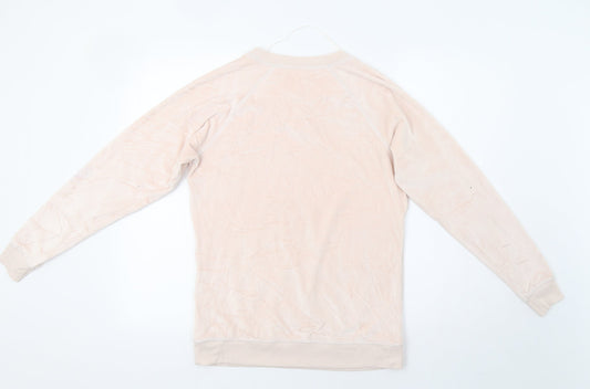 TU Womens Pink Top Pyjama Top Size S