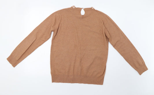 Primark Womens Brown Pullover Jumper Size L - Em