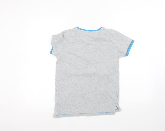 Matalan Boys Grey Basic T-Shirt Size 12 Years